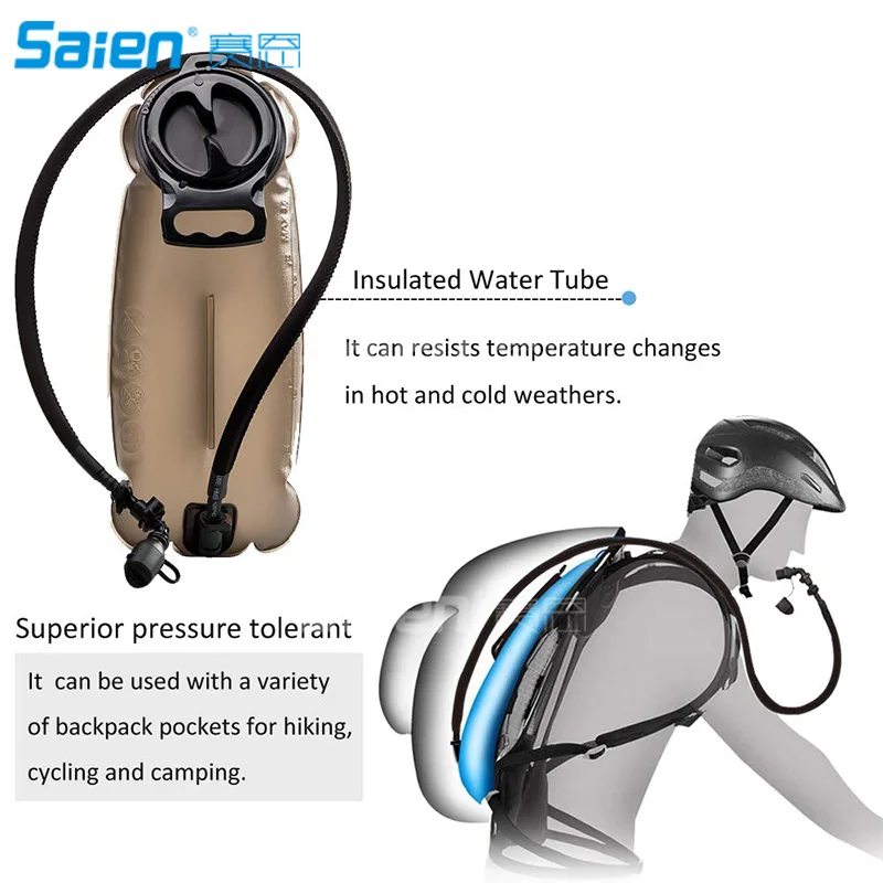 3 л термополиуретановый гидратационный пузырь безвкусный резервуар для воды без