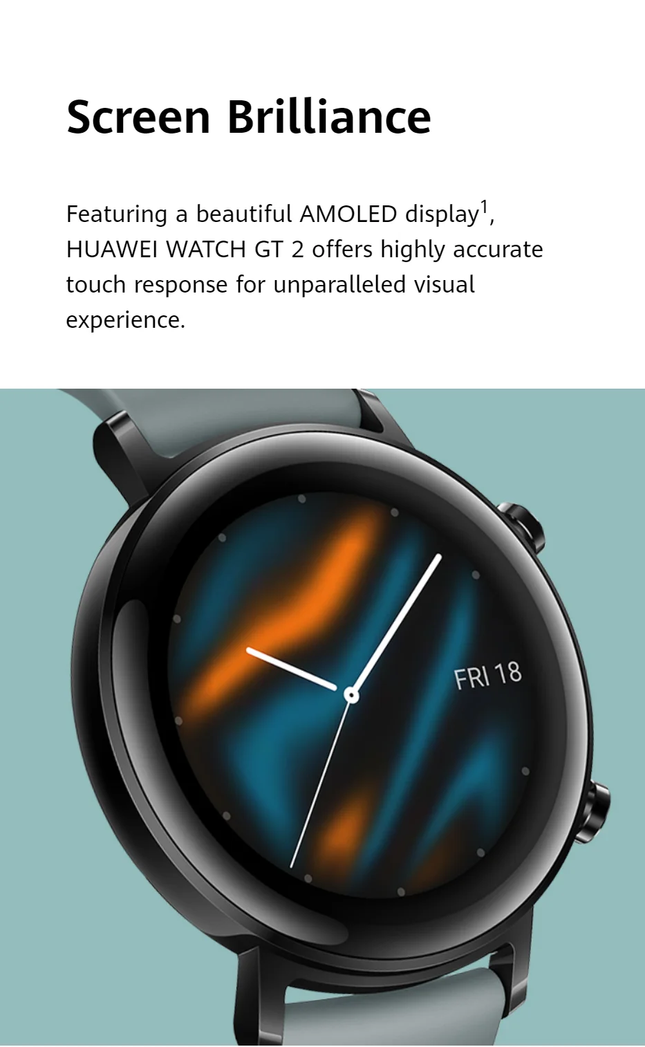 Оригинальные часы huawei GT 2 Подробнее [Kirin A1 | длительный срок службы батареи | умные спортивные режимы] революционное решение питания | Mini