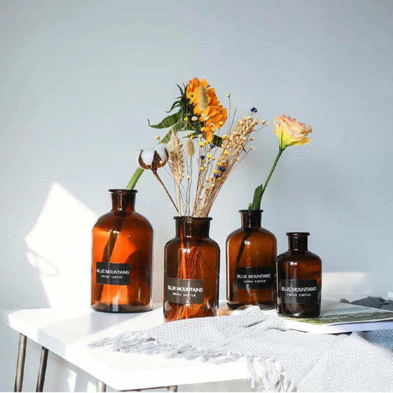 Нордические стеклянные банки для хранения Скандинавская шикарная Большая