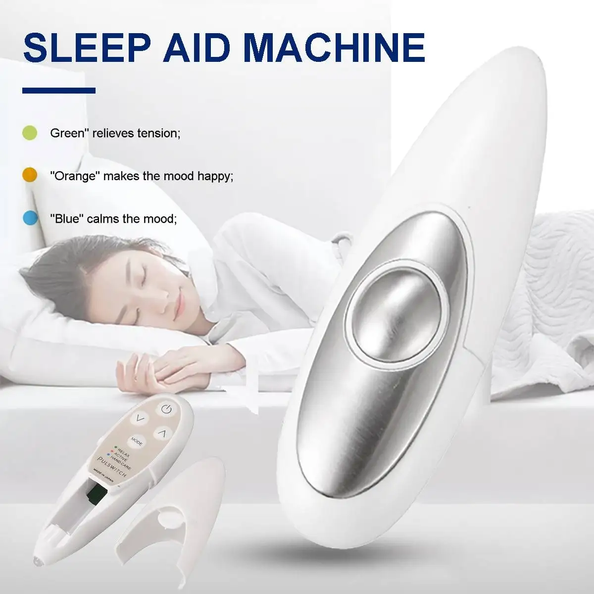 

Sleep Aid Device Hand-held Micro-current Intelligent Relieve Anxiety Depression Fast Sleep Instrument Insomnia Sleeper Massager