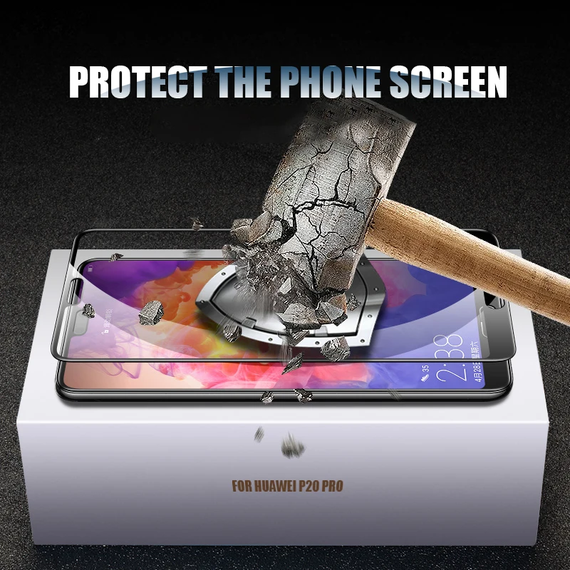 

9D Protective Glass On For Huawei Nova 2i 3i 3 3E 4 4E Screen Protector nova 6 7 8 SE Nova5 5i 5T Full Cover Tempered Glass Film