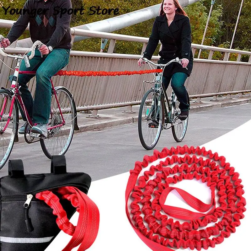 

Велосипедный буксировочный трос, нейлоновый трос для родителей и детей, эластичный буксировочный трос для горного велосипеда, оборудовани...