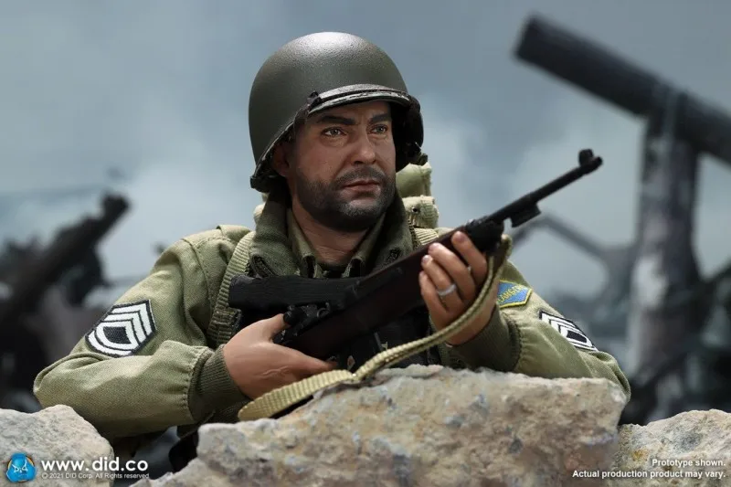 

DID 1/6 A80150 WWII US Army Ranger E Sergeant Mike Levat Movable Soldier Model Full set Male Doll