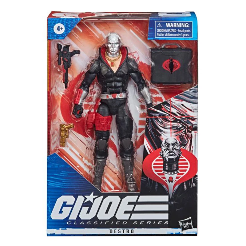 

Hasbro G.I.JOE 1/12 6inch Action Figure Classified Series Destro Anime Model For Gift Free Shipping