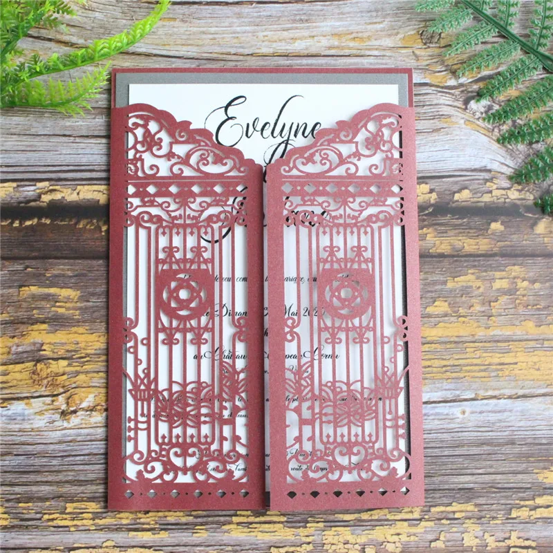 Свадебные открытки для деревенской свадьбы темно синие Осенние Летние вечерние