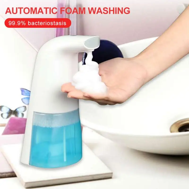 

300ml Automatic Foam Soap Dispenser IR Sensor Foam Hand Washing Dispenser Home Bathroom Kitchen Accessaries Smart Product 2021