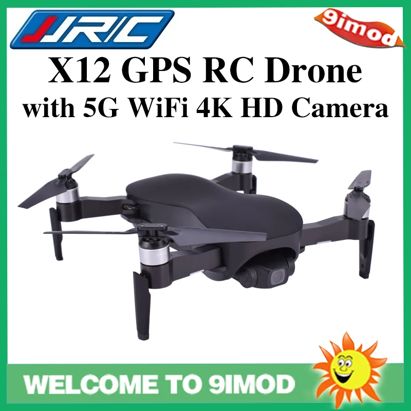 Новый JJRC X12 GPS Дрон с 5G WiFi 4K FPV HD камера двойной режим позиционирования g сенсор