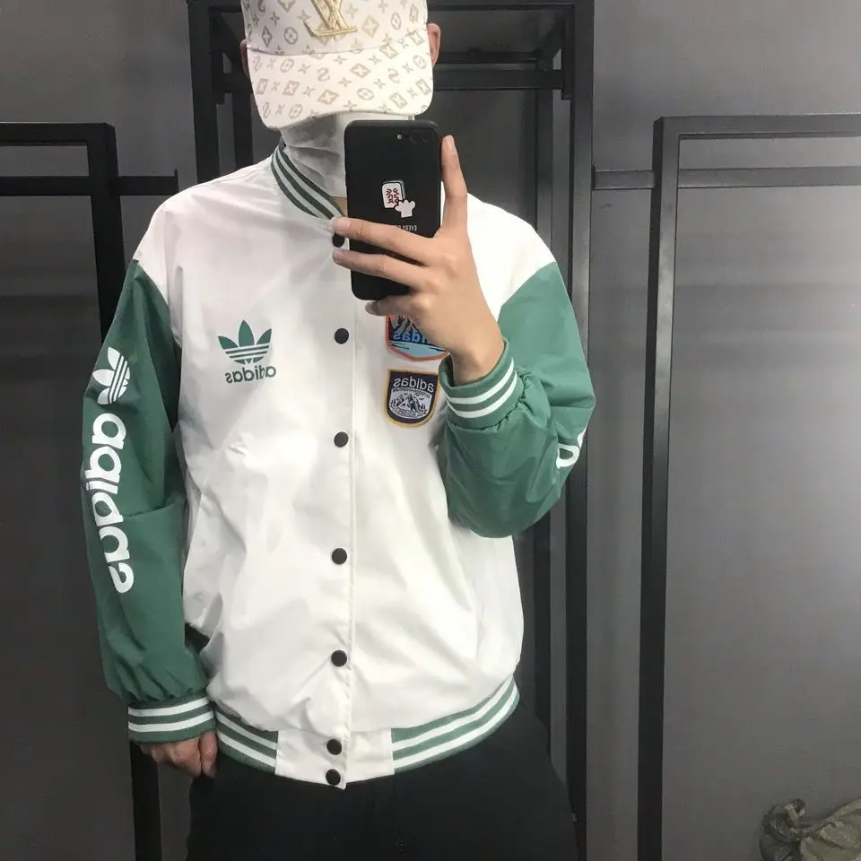 

2021 Baseball Jacket men's Korean fashion brand sports casual jacket couple Top Men's and women's popular jacket