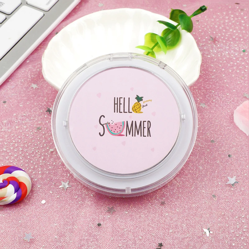 Маленькое круглое зеркало ручной работы мини-зеркало для макияжа портативный