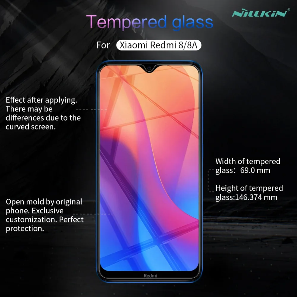 Для Xiaomi Redmi 8 8A 7A 7 6 Pro стекло Nillkin 9H ультра-тонкий HD Закаленное стекло протектор экрана для Xiaomi Redmi Note 8T 8 7 Pro