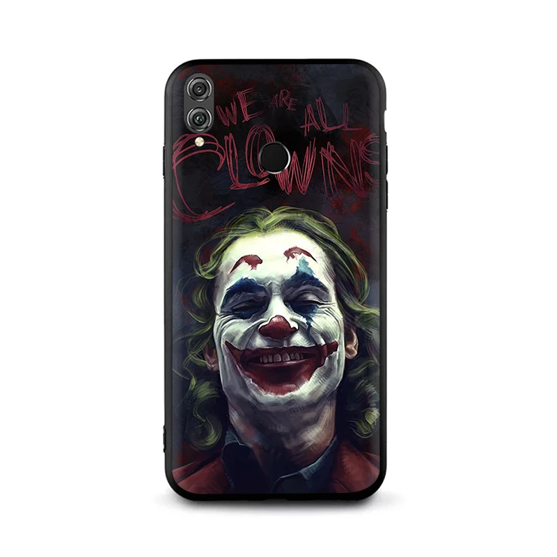 B8 Мягкий силиконовый чехол для телефона Joaquin Phoenix joker из фильма для huawei Honor 6A 7A Pro 7C 7X 8C 8X8 9 10 Lite view 20 9X Pro - Цвет: B8