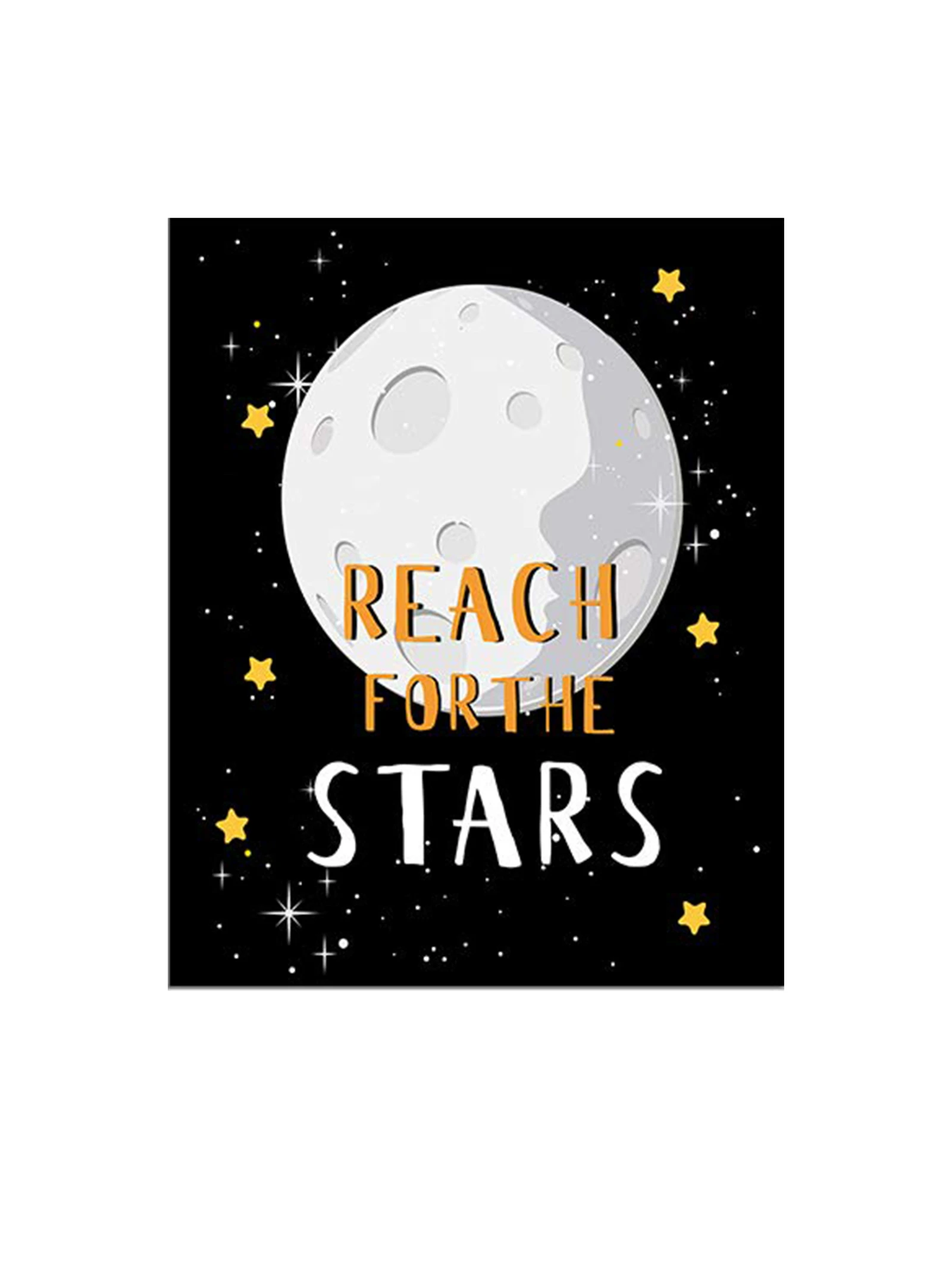 

Outer Space Decoration Children Room Bedroom Poster, Boy Art Wall