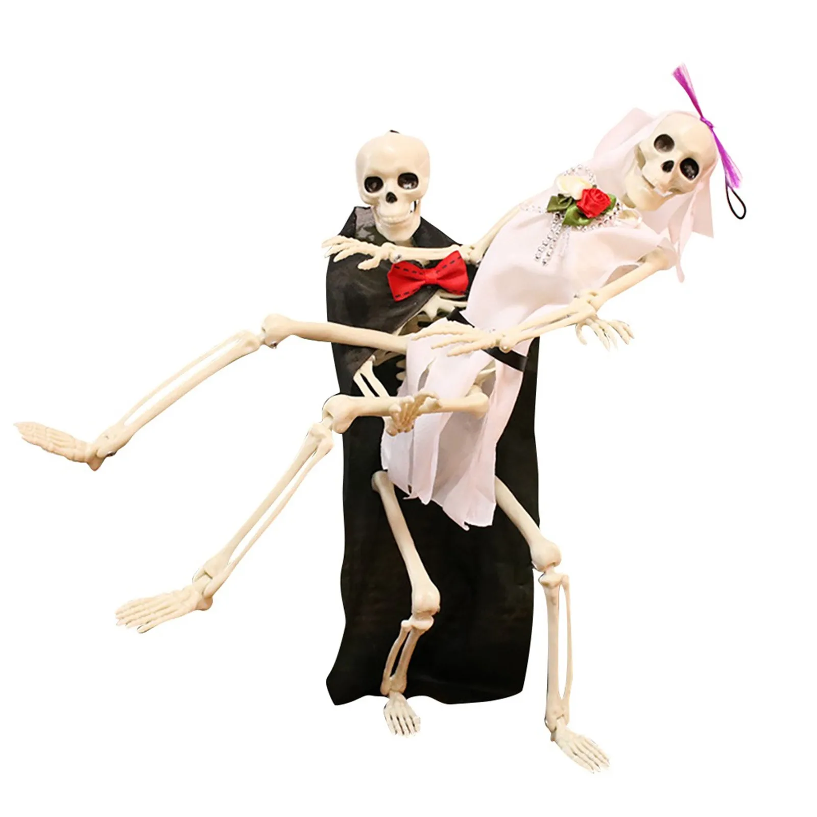 Хэллоуин человеческие кости Скелет Плакатные суставы жениха невесты на все тело