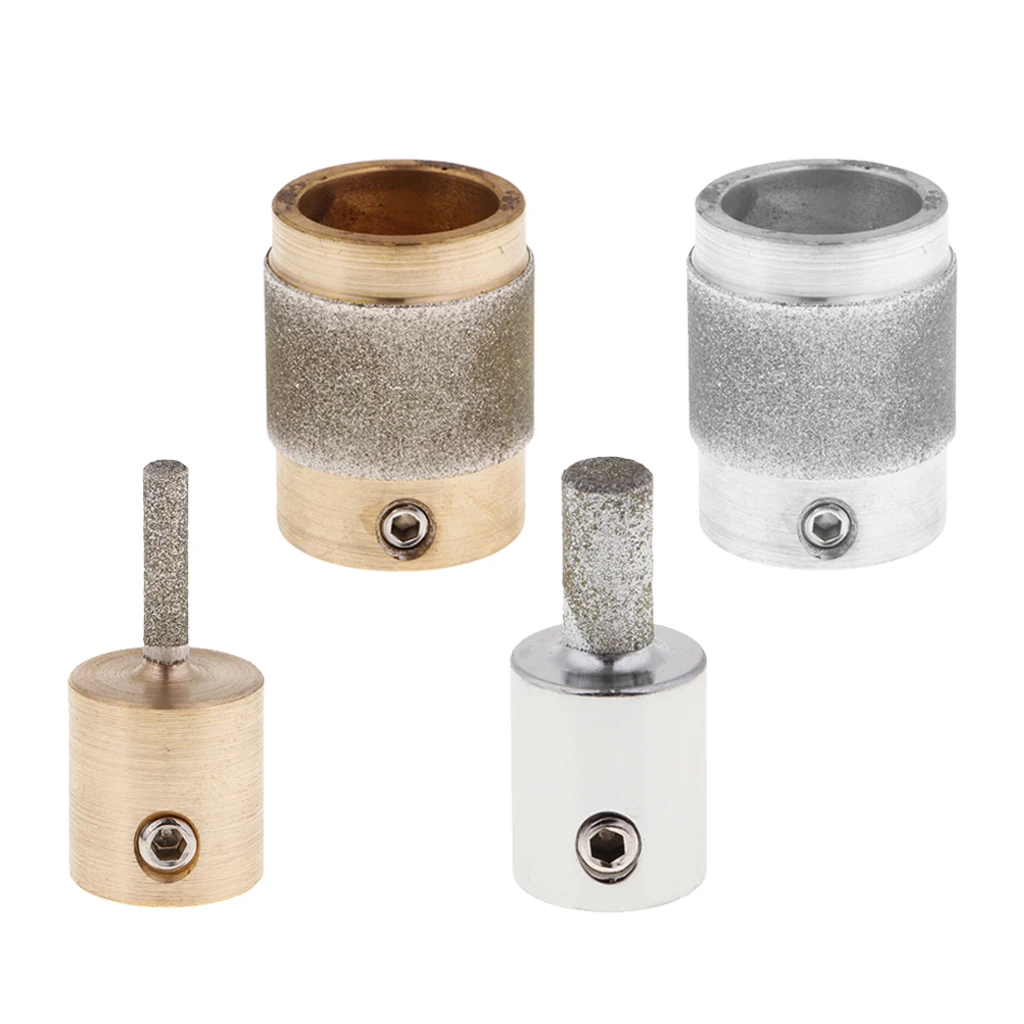 Набор шлифовальных насадок разных размеров комплект из 4 для шлифовальной машины