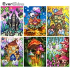 EverShine алмазная вышивка полная выкладка дом алмазная мозаика вышивка крестом Грибной Дом картины из страз декор для дома