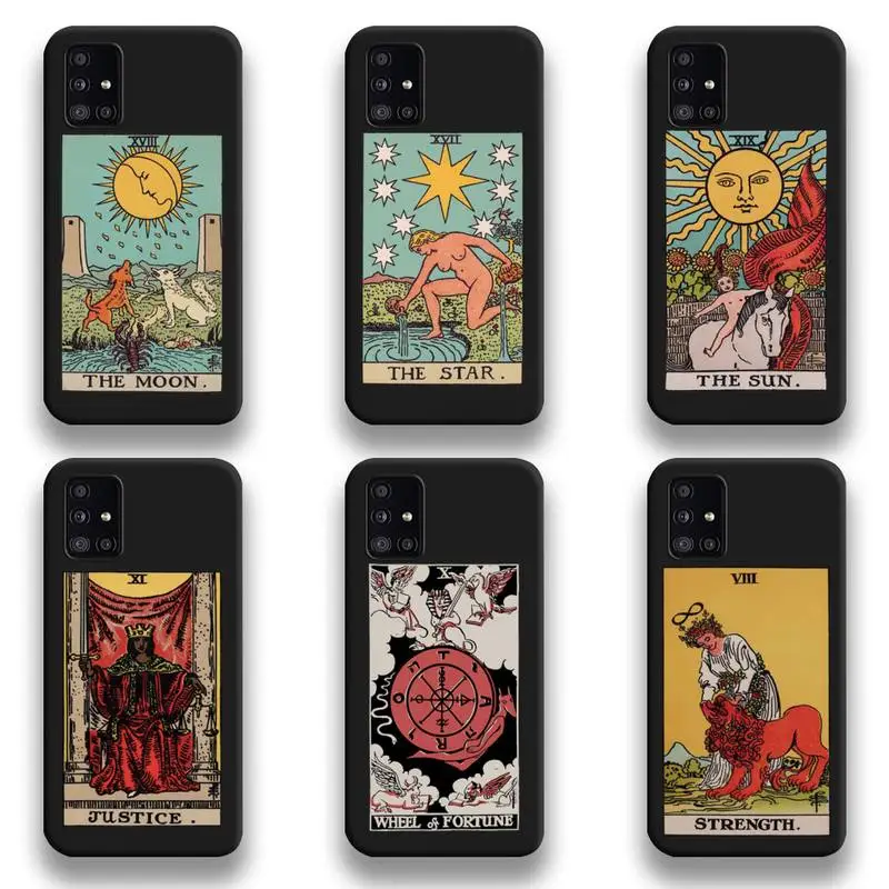 

Tarot Card Print Phone Case For Samsung Galaxy A52 A21S A02S A12 A31 A81 A10 A20E A30 A40 A50 A70 A80 A71 A51 5G