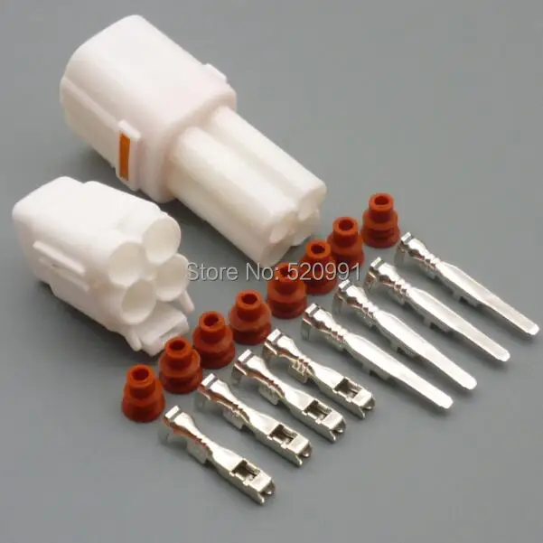 shhworldsea 1sets 6180-4771 6188-0004 4 Pin MT090 Sealed Motorcycle Connector Female Male Housing Automotive Wire | Автомобили и