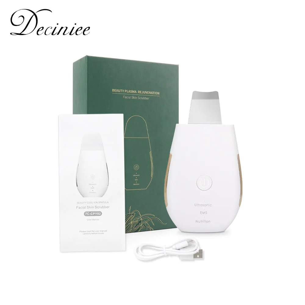 

Skin Scrubber Spatula Facial Deep Cleansing Blackhead Comedone Extractor Facial Skin Scrubber Pore Cleanser Facial Lifting Tool