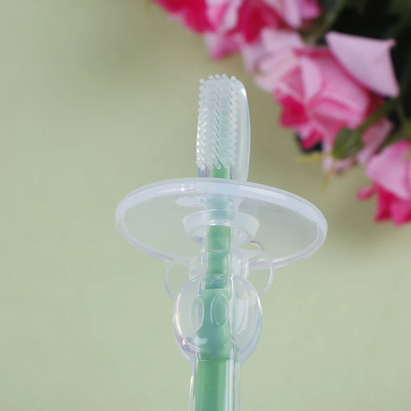 

1PC Kids Soft Silicone Training Toothbrush Baby Kid Tooth Brush Baby Children Dental Oral Care Tooth Brush Tool