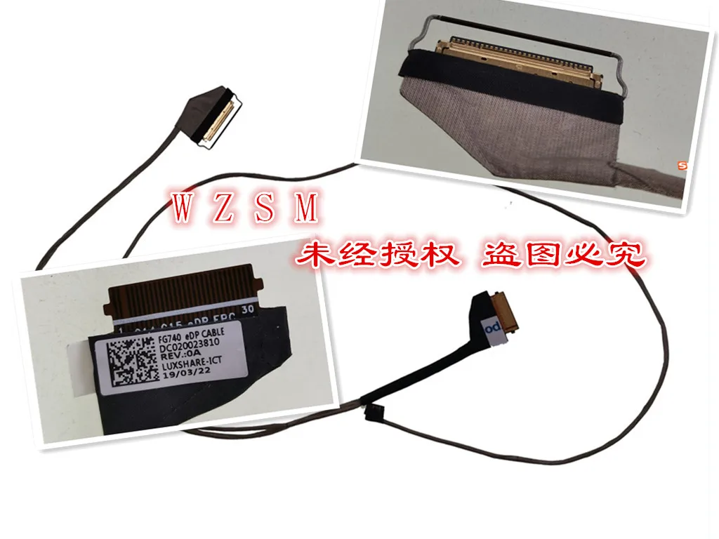 Новый оригинальный ноутбук LVDS ЖК EDP кабель для Lenovo Ideapad L340 17 17IRH FG740 DC020023800 DC020023810