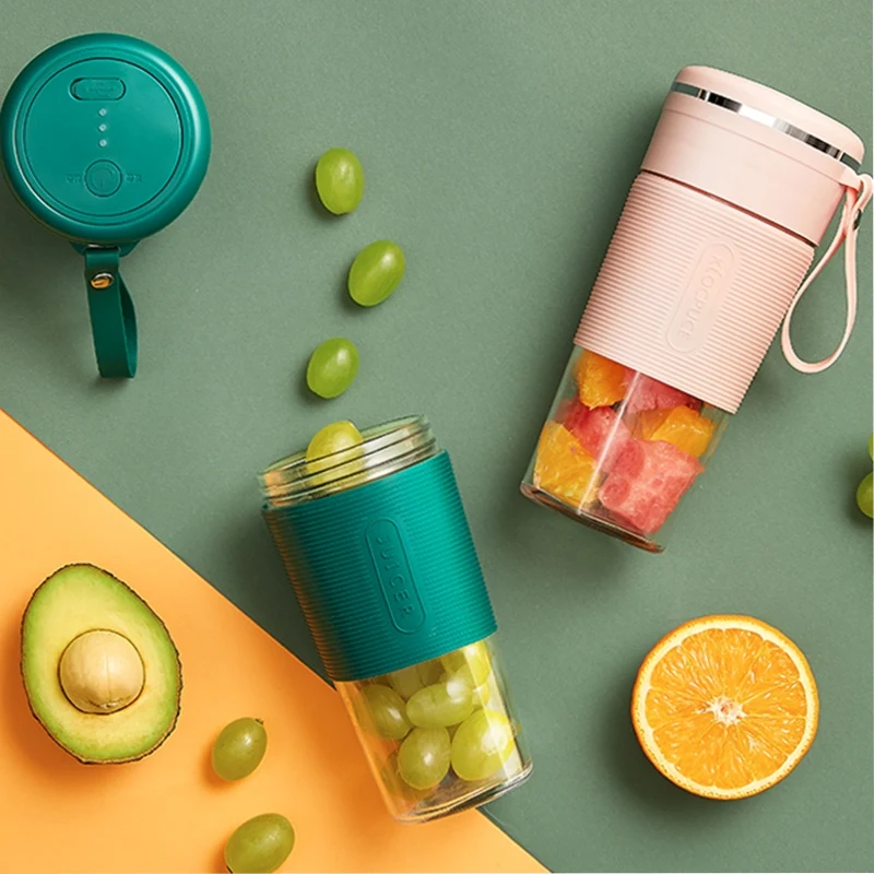 

Portable Electric Juicer Blender USB Mini Fruit Mixers Juicers Fruit Extractors Food Milkshake Multifunction Juice Maker Machine