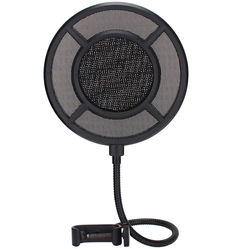 Микрофонный фильтр Studio Mic круглая форма Маска щит wtih сетка металлический мезонин