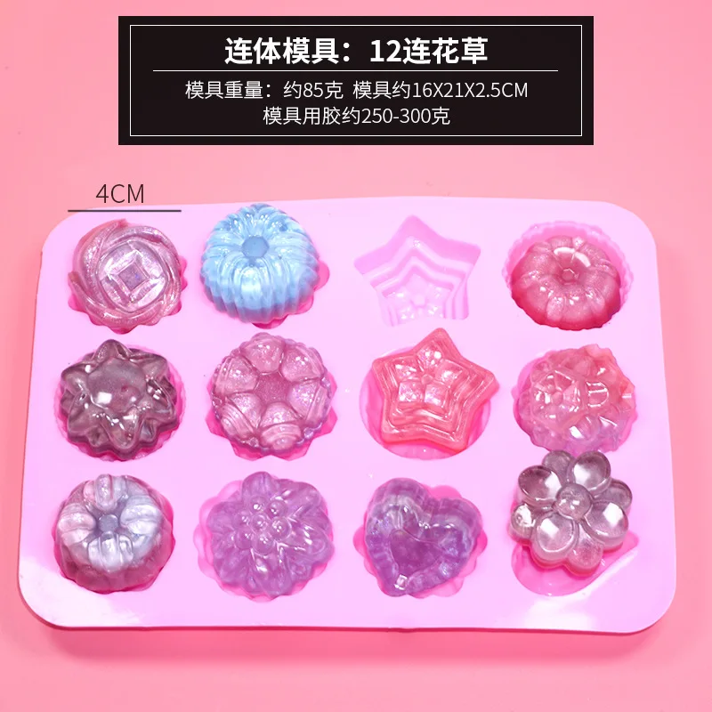 Фруктовые Конфеты Мультяшные ананасовые силиконовые формы УФ полимерные для