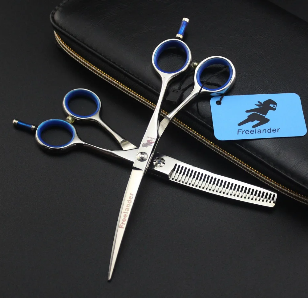

Meticulous 6.0 Inch Imported Curved Head Bricks Hairdressing Scissors Hair Salon Special Scissors Work Flat Shears Durable