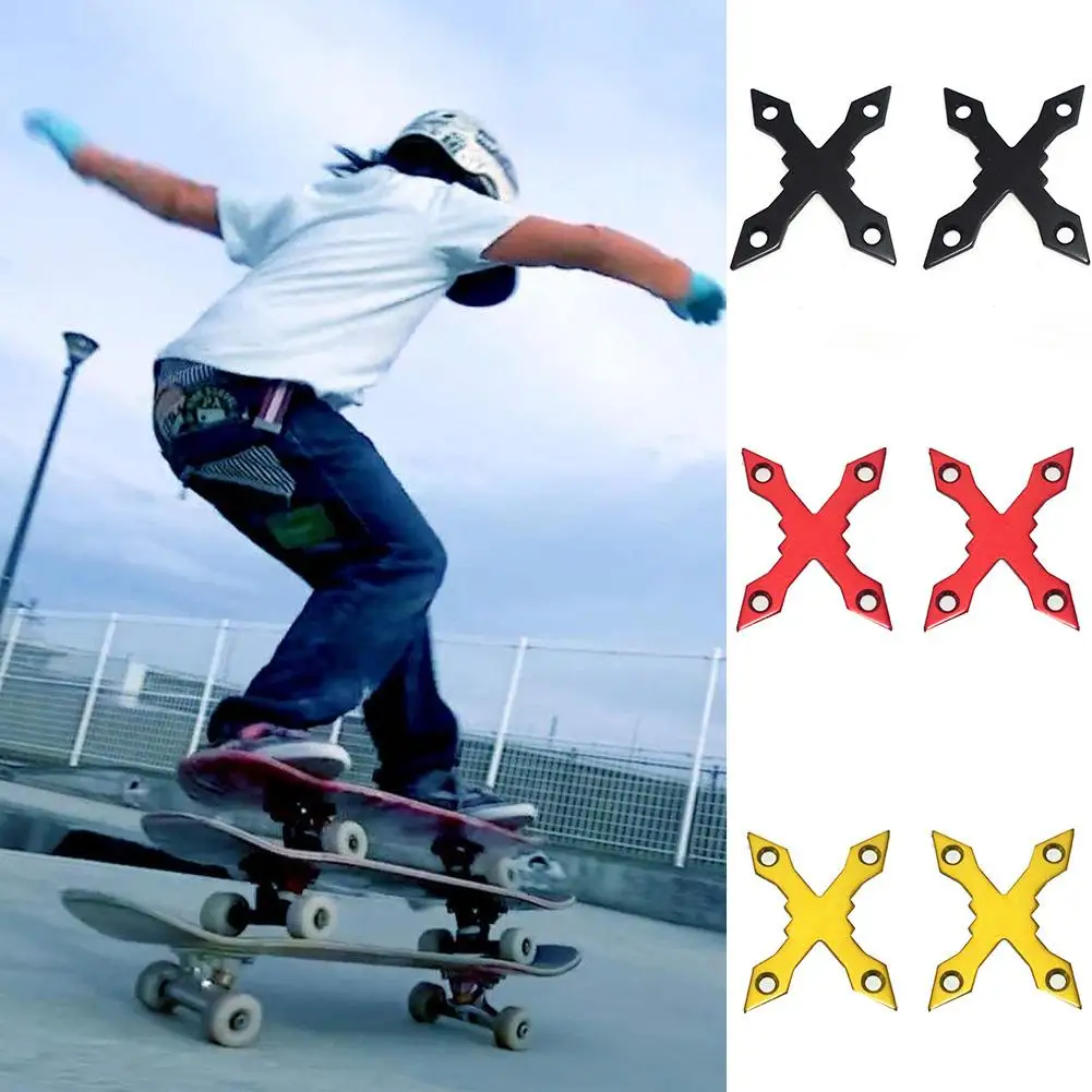 

Skateboard Longboard Deck Gaskets Protective Aluminum Alloy Hardware Parts