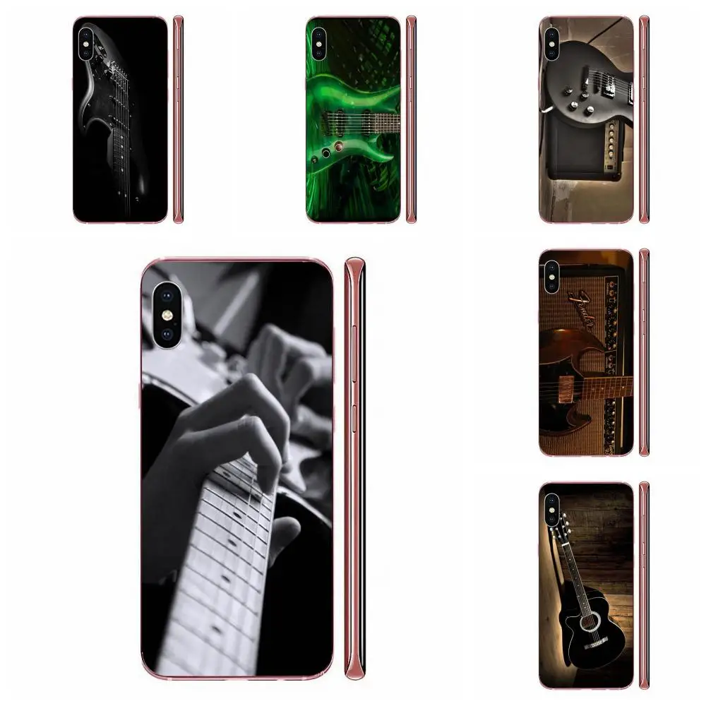Ретро гитара Электрический усилитель для Apple iPhone 4 4S 5 5C 5S SE SE2 6 6S 7 8 11 Plus Pro X XS Max XR