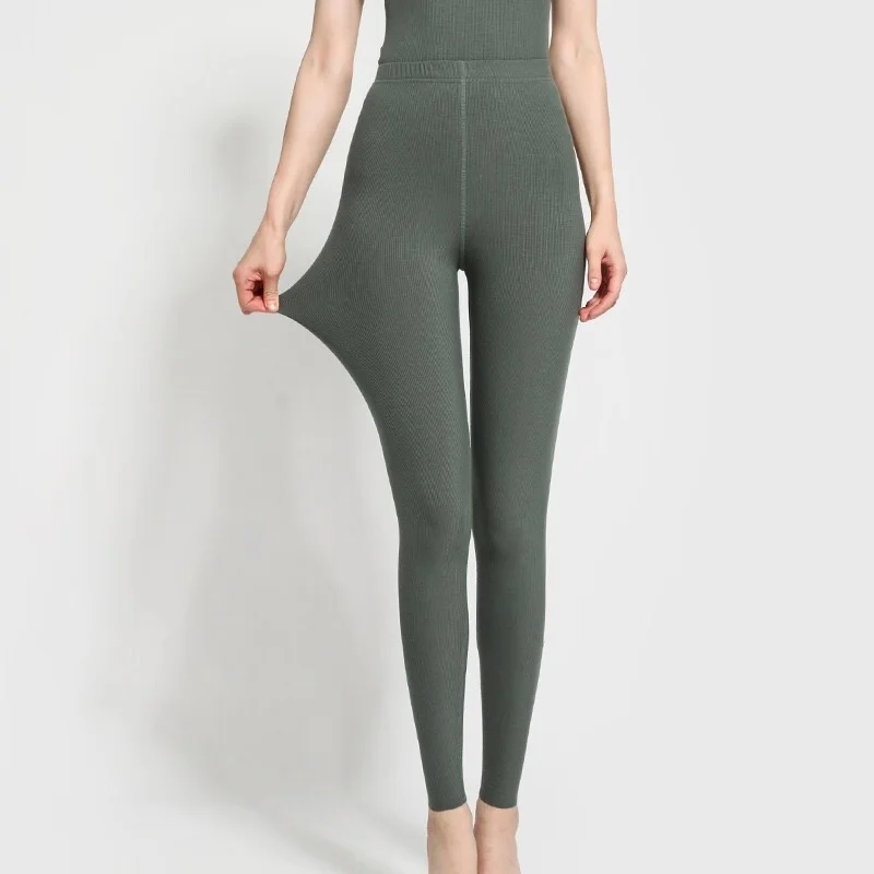 Осень-зима 2020 новые теплые леггинсы тонкие штаны для женщин | Женская одежда