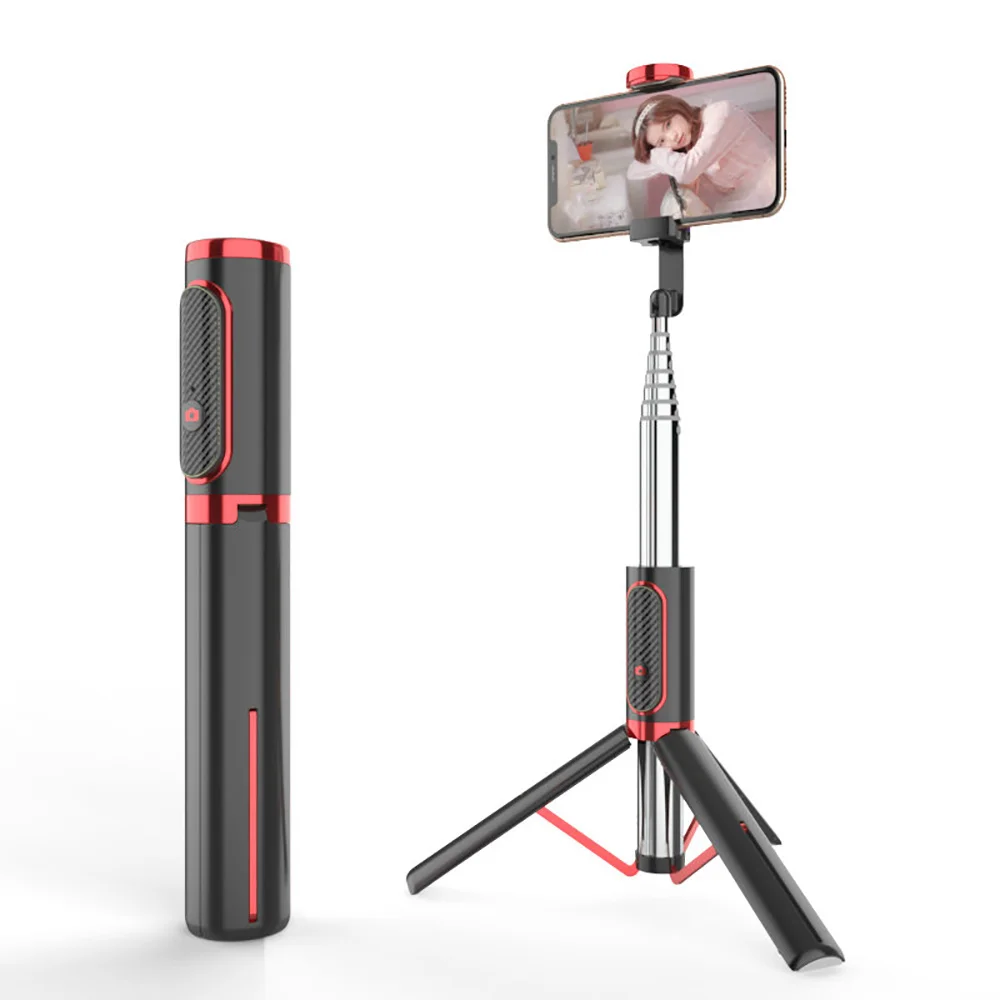 

Mini trípode 3 en 1 para palo de Selfie, monopié de aluminio para teléfono inteligente Xiaomi Mi Redmi Note 9, Huawei, iPhone 11