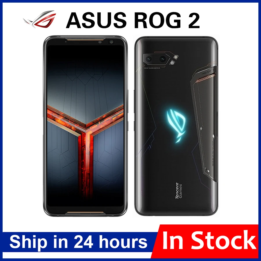 Asus ROG Phone II ZS660KL 12 Гб Оперативная память 512 ГБ Встроенная игровой телефон ROG2 Snapdragon 855
