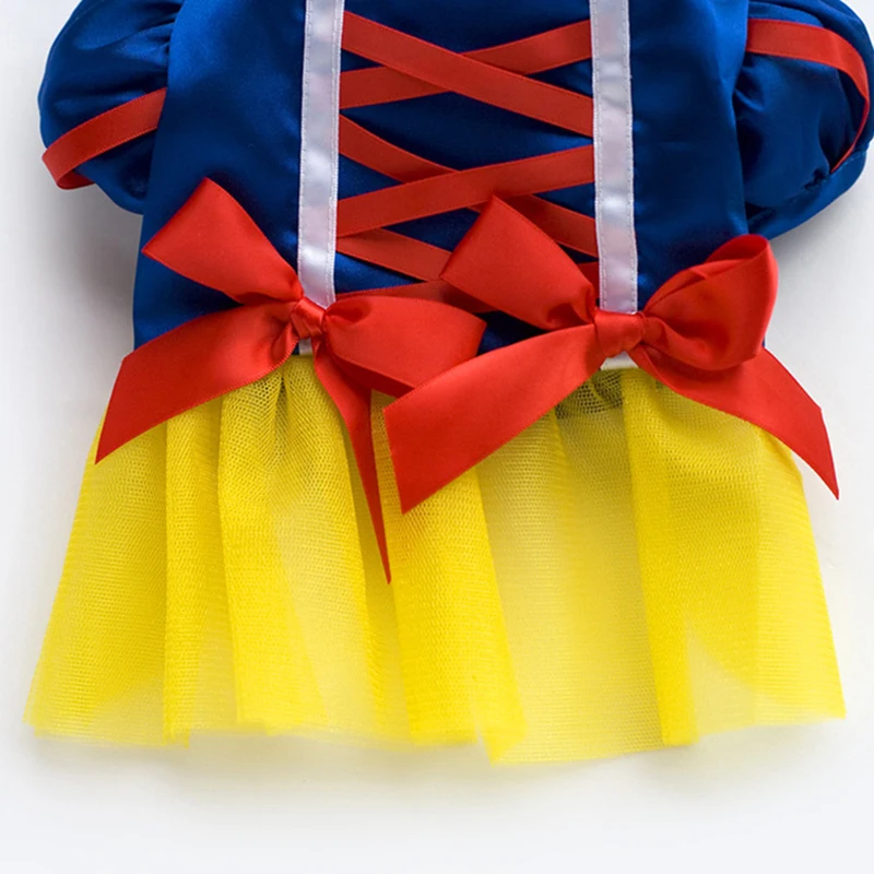 Летняя одежда с принтом в виде собак прядильная ткань лук костюм белоснежные