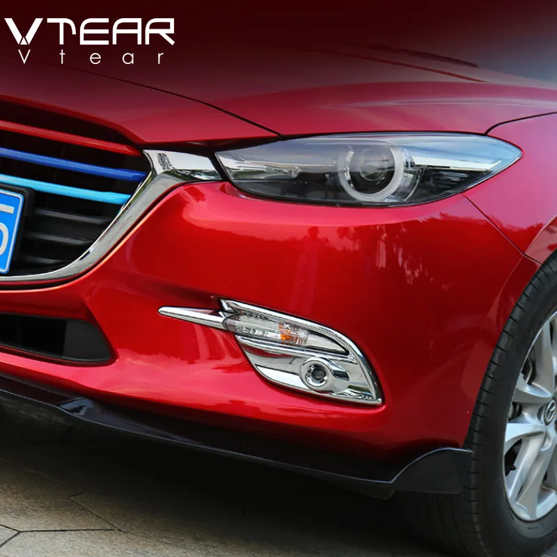 Аксессуары Vtear для мазда Mazda 3 Axela 2017 2018 передние и задние противотуманные фары