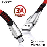 3m 2m 1m micro usb cable 3a fast charging cable for samsung s7 s6 j6 j5 xiaomi redmi 4x 4a 5a android microusb phone charge cord