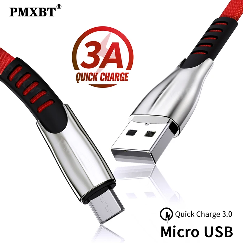 Кабель Micro USB для Samsung S7 S6 J6 J5 Xiaomi Redmi 4X 4A 5A 3 м 2 1 м|Кабели мобильных телефонов| |