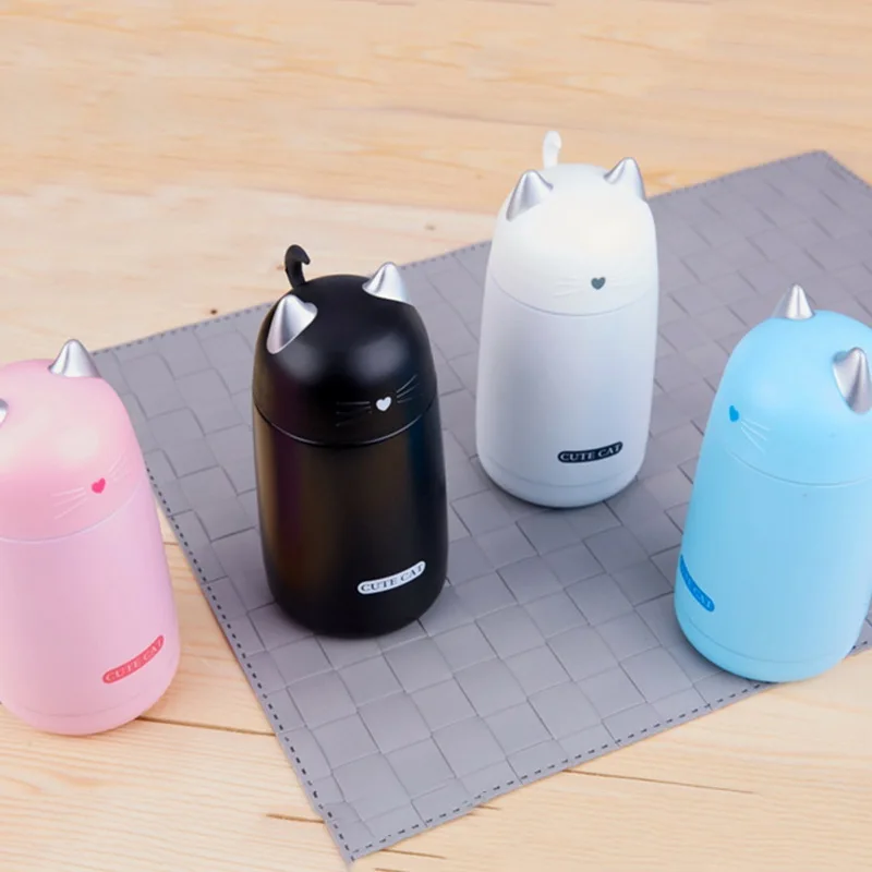 Нержавеющая сталь вакуумная колба чашка кухонный термос бутылка для воды милый