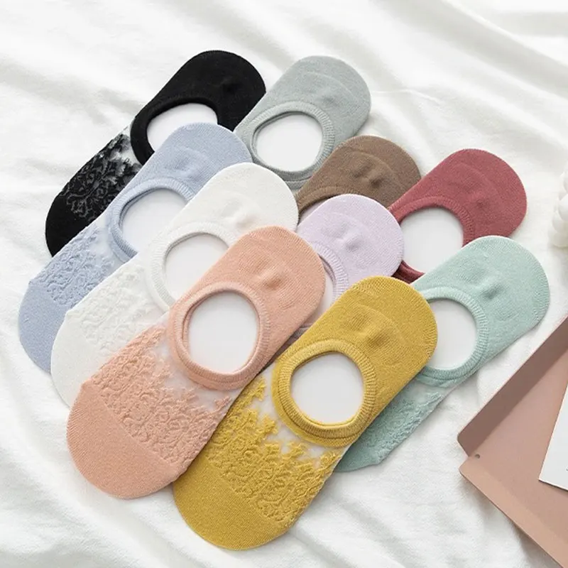 

Cartoon Cute Korean Style Ankle Socks Women Girls Summer Breathable Boat Socks 1 Pair Invisible Shallow Mouth Cotton Socks