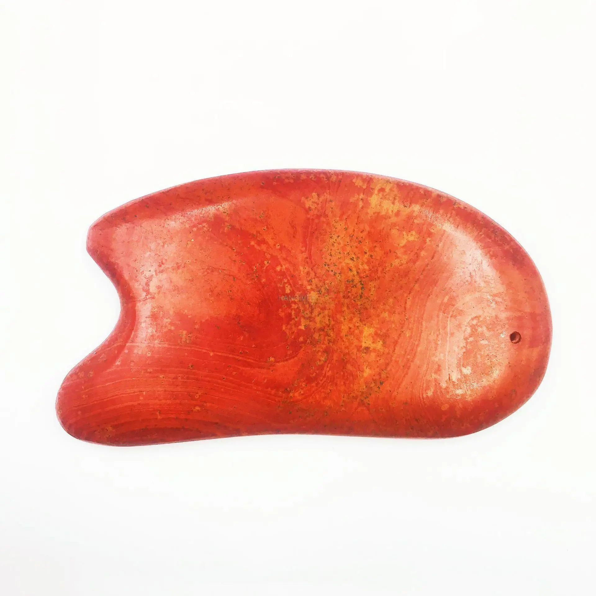 

Stone needle scrapping plate red stone needle body meridian scrapping plate