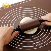 2021new silicone baking mat flour rolling mat kneading dough pad baking pastry rolling mat bakeware liners kitchen accessories