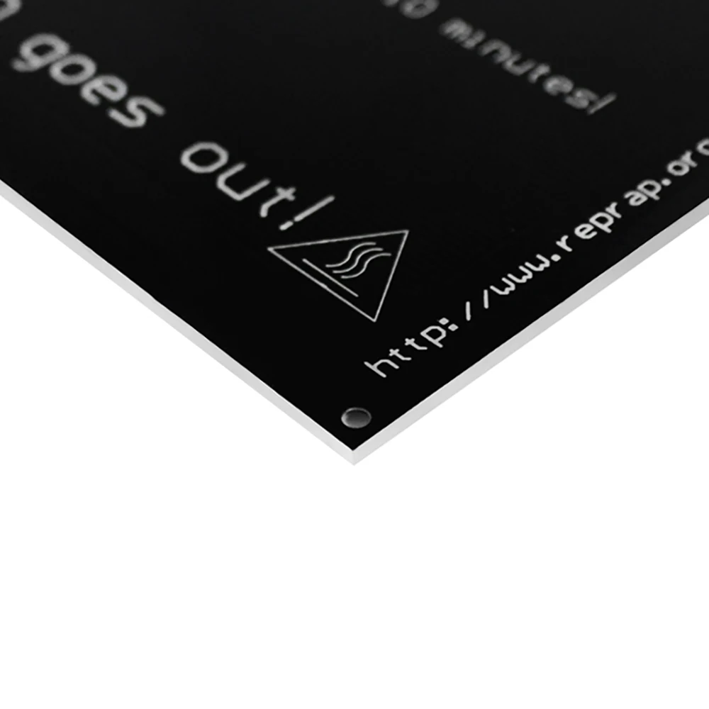 MK2A Горячая кровать с кабелем термистора 328*328*3 0 мм RepRap RAMPS 1 4 PCB алюминиевая