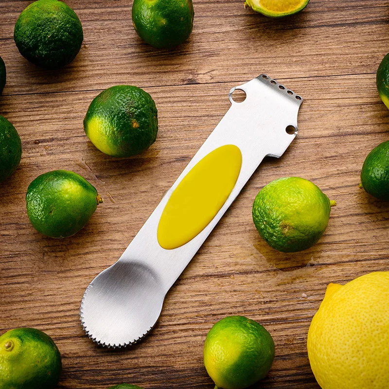 

Stainless Steel Lemon Peeler Zester Grater Manual Fruit Vegetable Tools Grater Peeling Knife Kitchen Gadgets Accessories Supplie