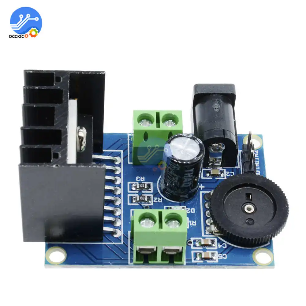 Аудио Мощность усилитель с источником питания от постоянного тока 6 до 18 лет в