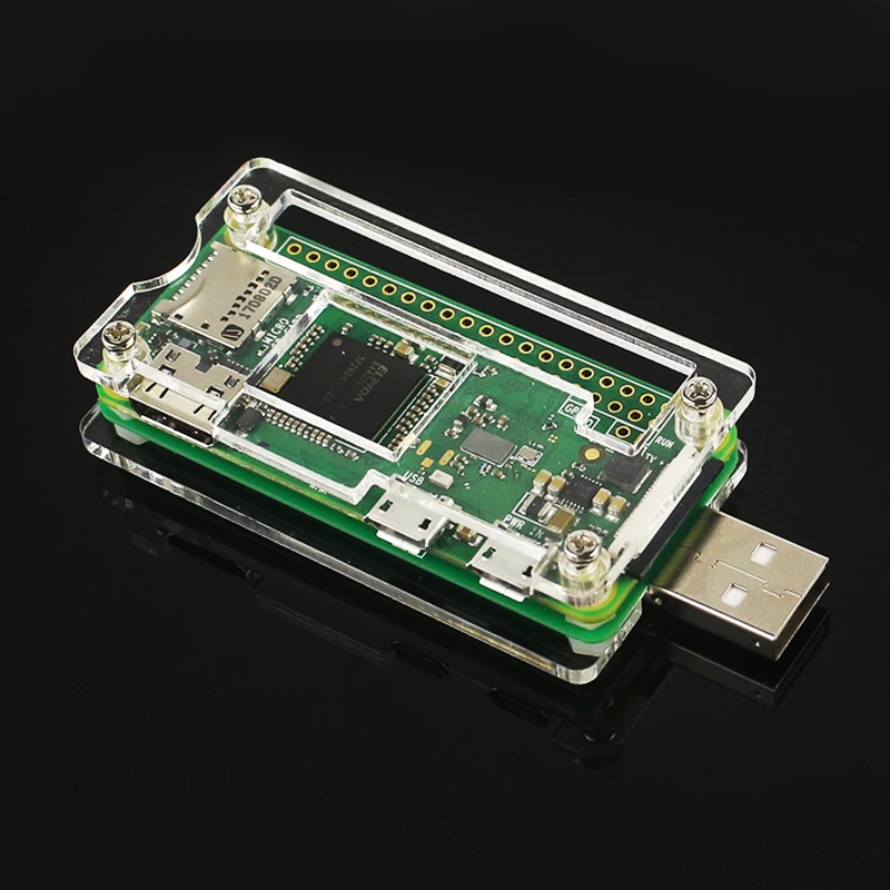 Raspberry Pi Zero W USB Addon Плата USB разъем Raspberry Pi Zero к U диску Плата расширения BadUSB для RPI Zero 1,3 Вт