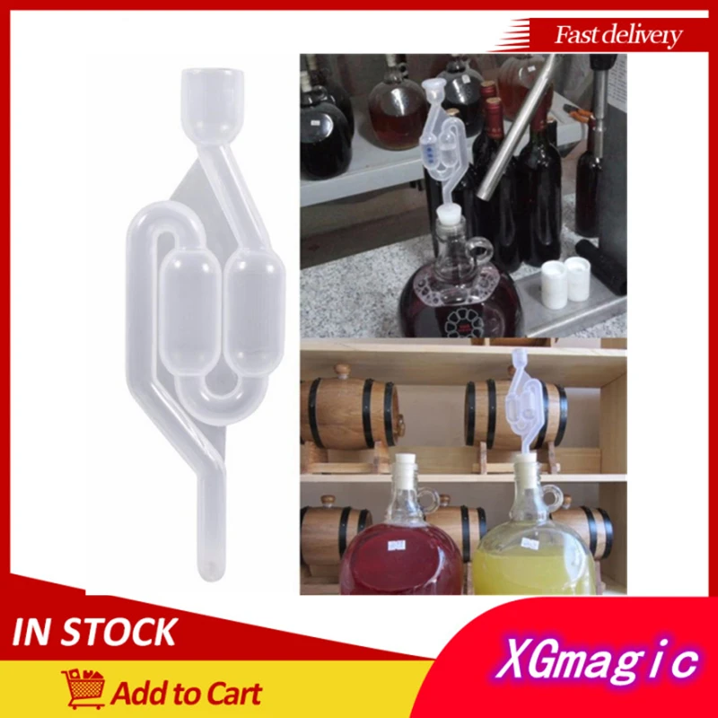 Воздушный замок для домашнего винного брожения односторонний проверочный