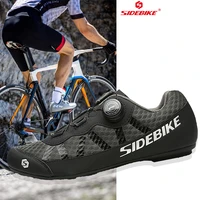 sidebike breathable cycling shoes men women non slip road mountain bike mtb shoes with flat rubber sole leisure cycling shoes