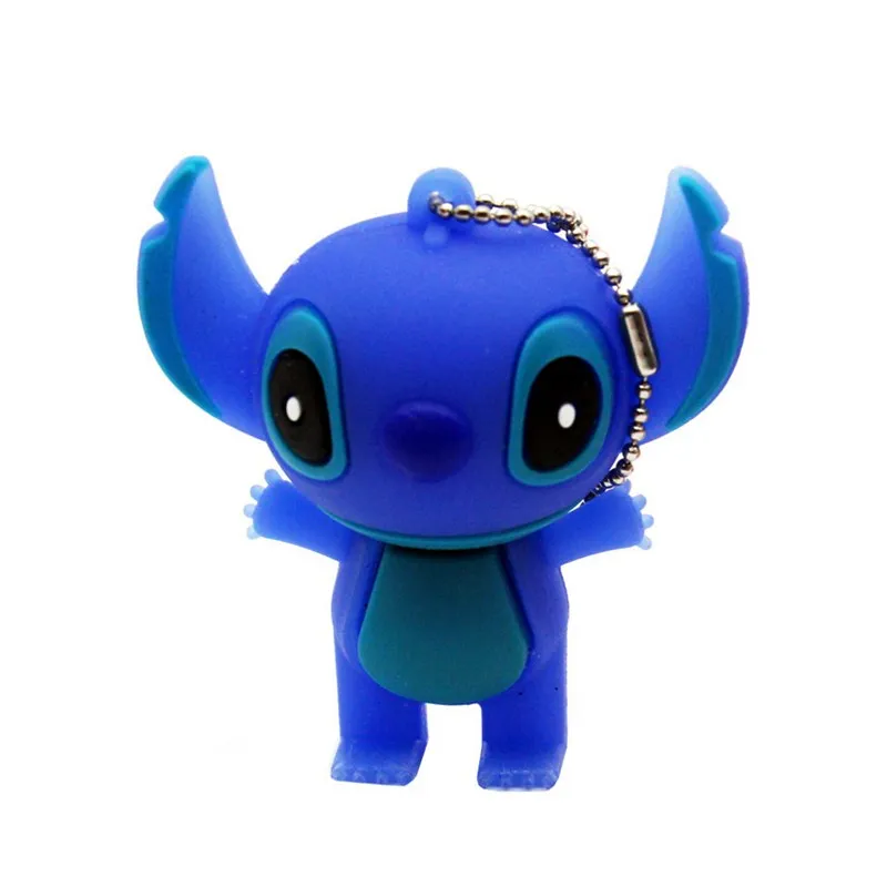 Милый Lilo& Stitch Usb флеш-накопитель 32 ГБ 128 Гб 64 ГБ флеш-накопитель 4 ГБ 8 ГБ 16 ГБ USB 2,0 Flsah диск флешки