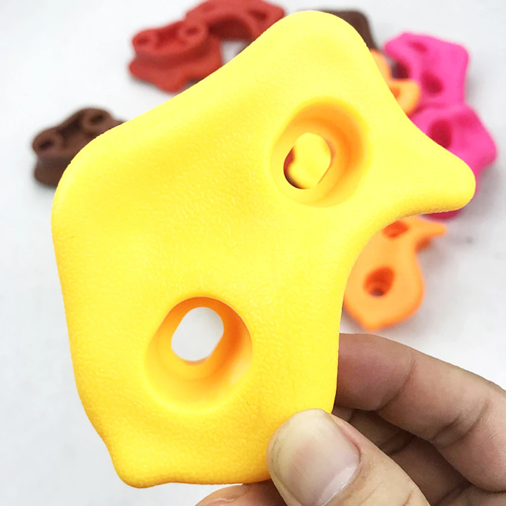 5/10 шт. Детская оправа для скалолазания цветные текстурированные камни рук и