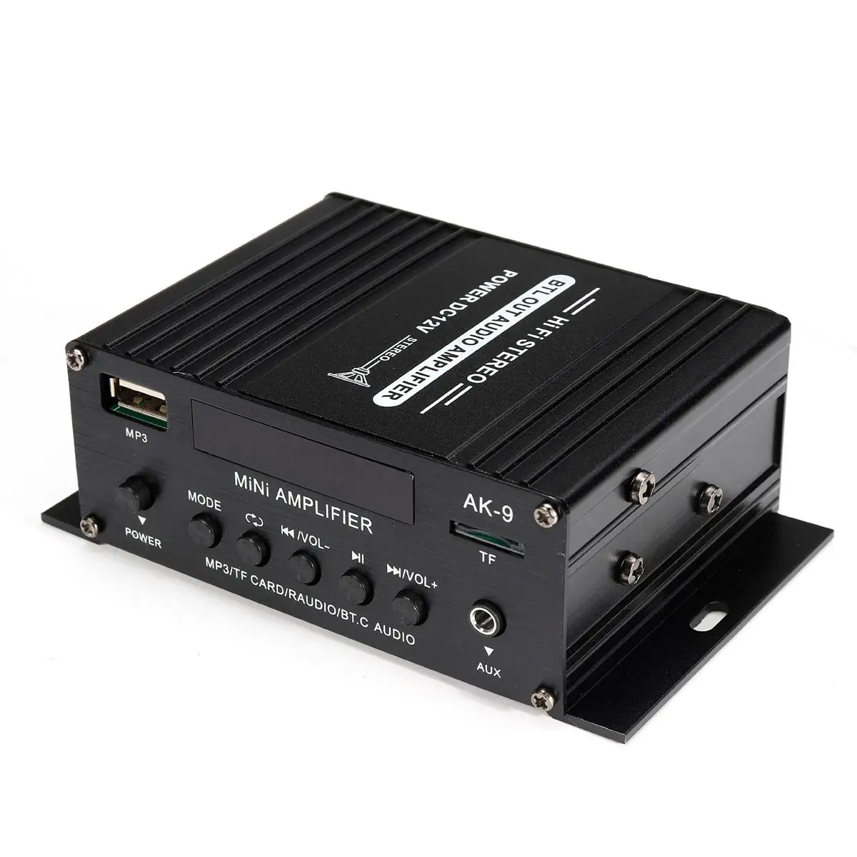 400 Вт 2*200 стерео Hi Fi автомобиля дома сабвуфер усилитель аудио звука Динамик bluetooth